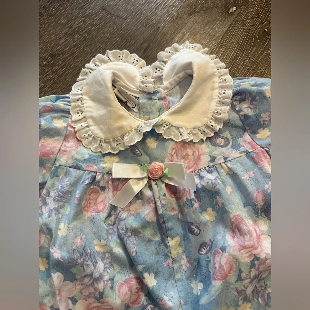 Vintage Doe - spun baby girls onsie rhomper